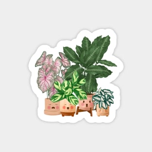 Smiley Plants 3 Sticker